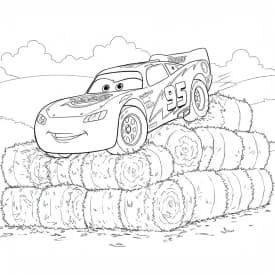 Relâmpago McQueen para colorir — Desenhos incríveis da série Carros Relâmpago McQueen para colorir — Desenhos incríveis da série Carros