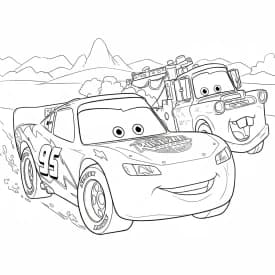 Relâmpago McQueen para colorir — Desenhos incríveis da série Carros Relâmpago McQueen para colorir — Desenhos incríveis da série Carros