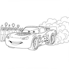 Relâmpago McQueen para colorir — Desenhos incríveis da série Carros Relâmpago McQueen para colorir — Desenhos incríveis da série Carros