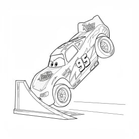 Relâmpago McQueen para colorir — Desenhos incríveis da série Carros Relâmpago McQueen para colorir — Desenhos incríveis da série Carros