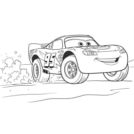 Relâmpago McQueen para colorir — Desenhos incríveis da série Carros Relâmpago McQueen para colorir — Desenhos incríveis da série Carros