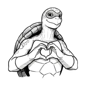 Desenhos das Tartarugas Ninja para Imprimir e Colorir